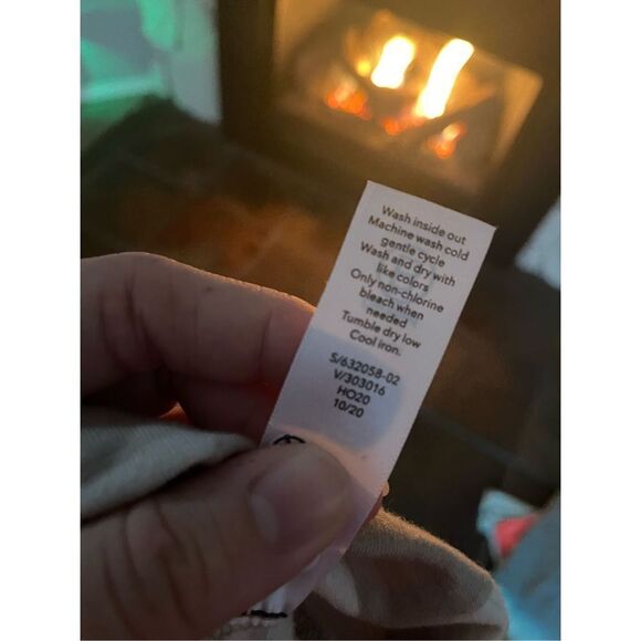 Athleta studio to street printed sweatshirt camo lux oatmeal size S - Picture 6 of 6